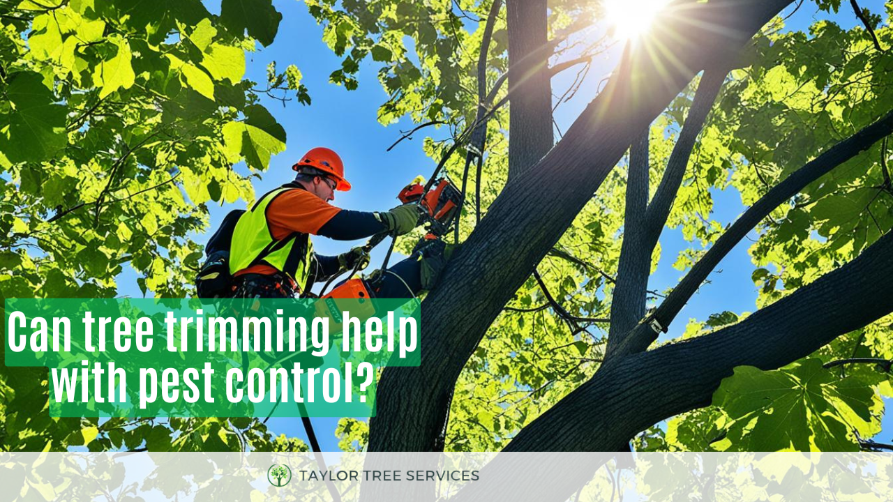 Can tree trimming help with pest control